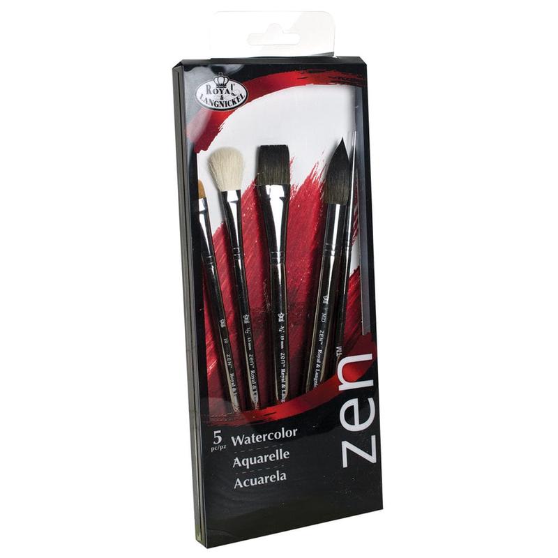 Zen Watercolour Brush set 832 (set of 5)