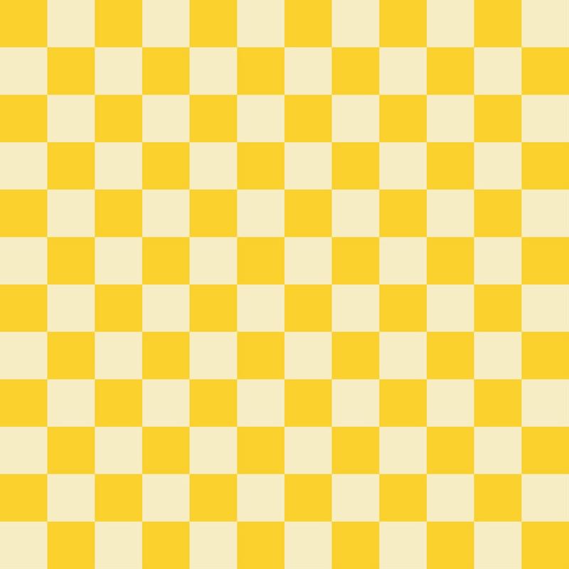 2 Color Checkered Pattern 4 Quilting Cotton Fabric
