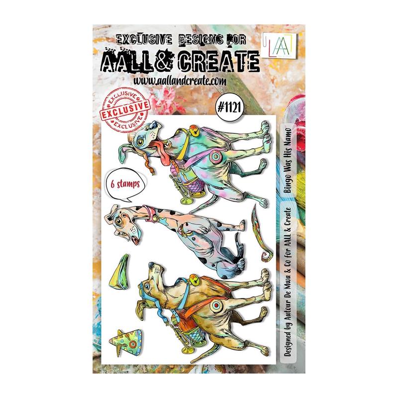 Aall & Create Clear Stamp Set #1121 - Bingo Was His Namo*