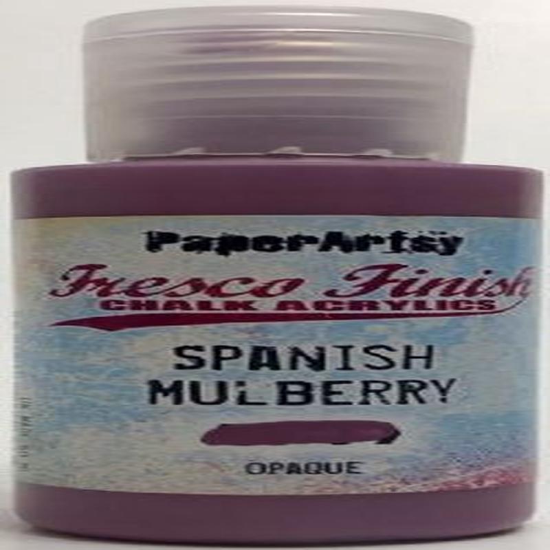 PAPER ARTSY FRESCO CHALK ACRYLICS SPANISH MULBERRY - FF71