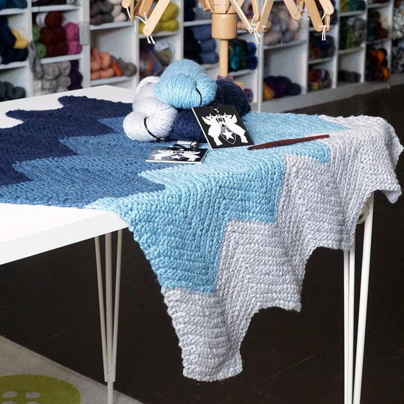 Sunset Stroll(er) Blanket Crochet Kit