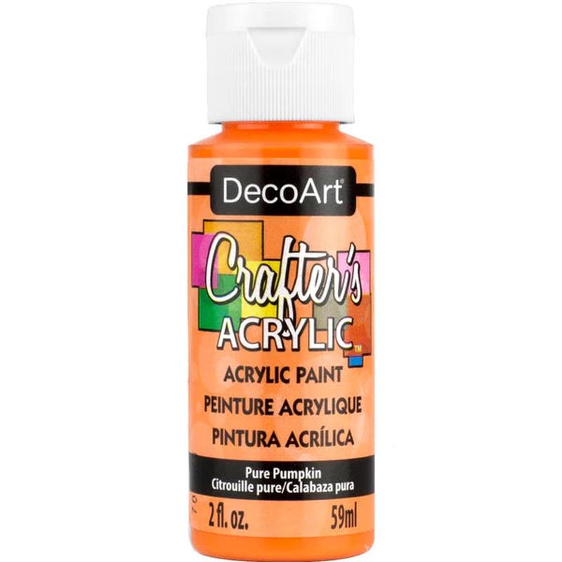 CRAFTER'S ACRYLIC PURE PUMPKIN - DCA08