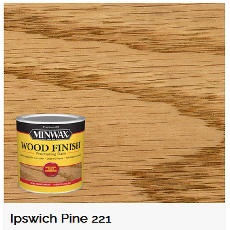 Wood Finish Ipswich Pine 221 Quart