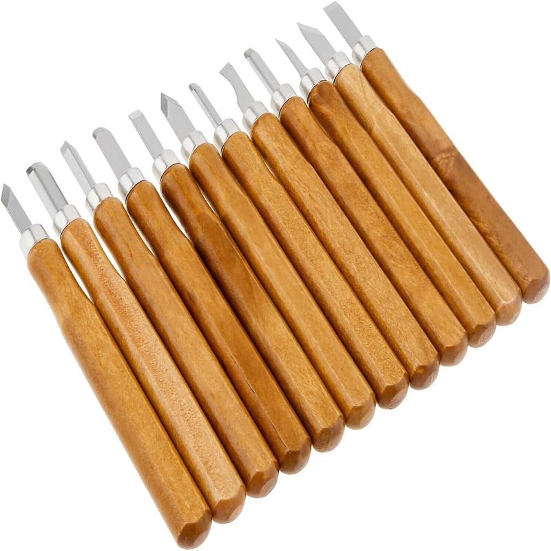Yasutomo Wood Carving Set 12 Piece Set