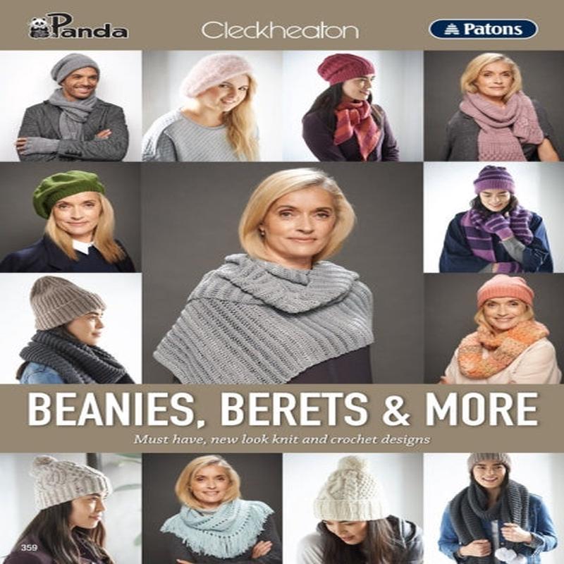 Beanies, Berets and More Pattern Book