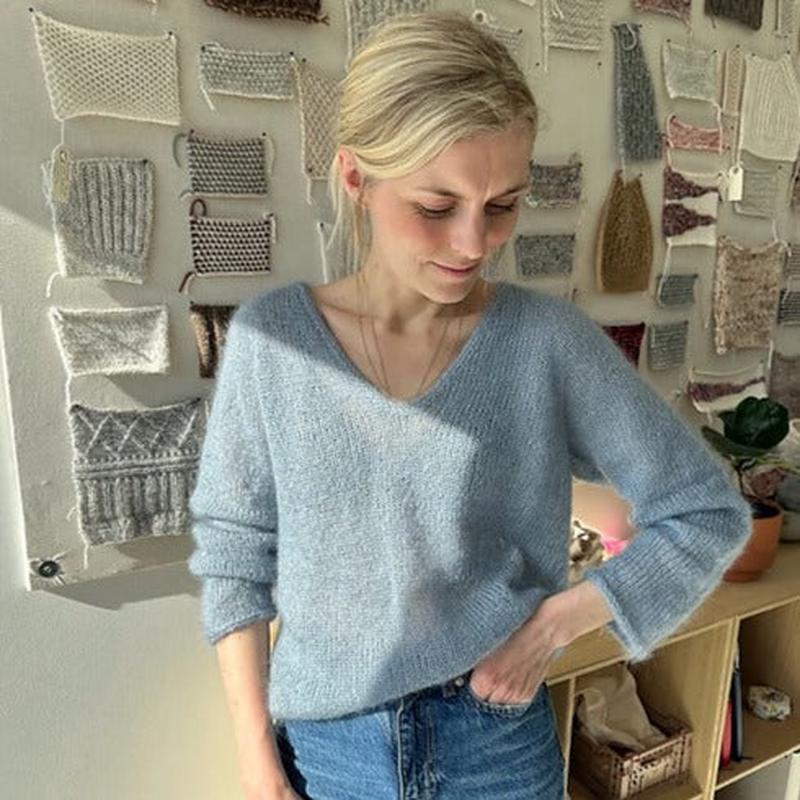 Cumulus Blouse Kit (Soft Silk Mohair) - Size Small