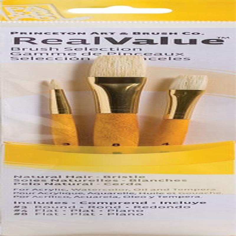 Princeton RealValue 3PC Natural Brush Sets