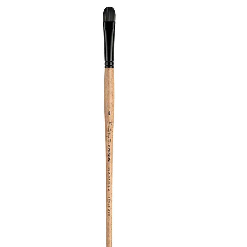 Catalyst Brush 6400 Polytip Bristle Short Filbert