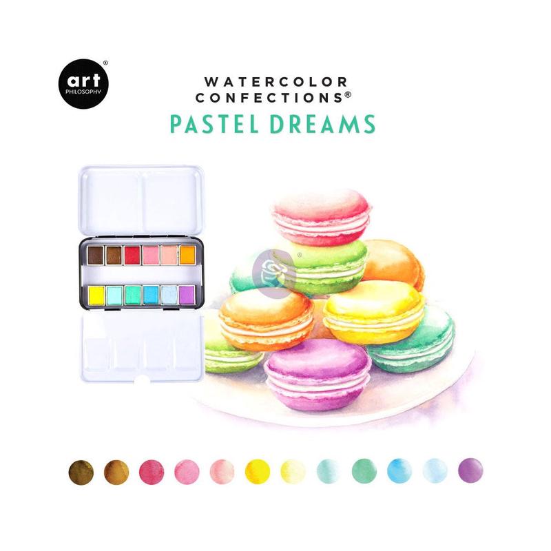PRIMA WATERCOLOR CONFECTIONS PASTEL DREAMS - P590253