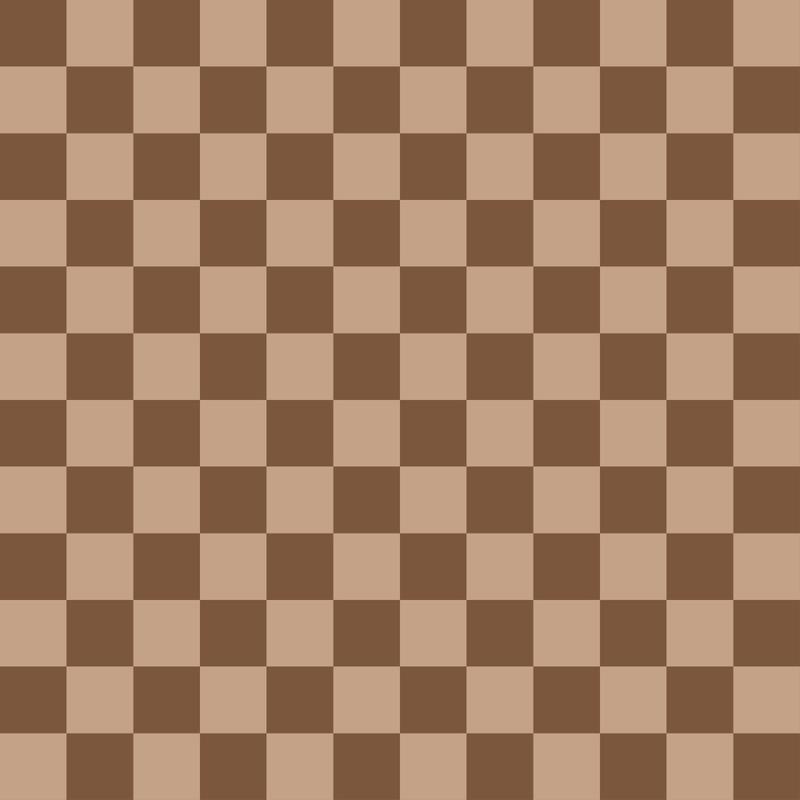 2 Color Checkered Pattern 1 Quilting Cotton Fabric