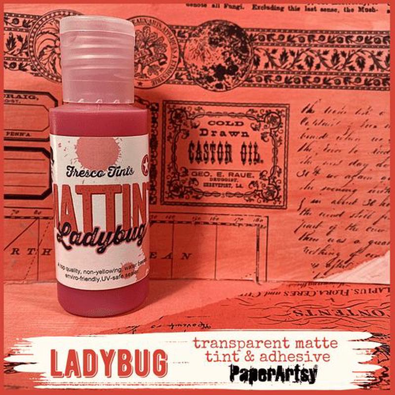 PAPER ARTSY FRESCO TINT MATTINT LADYBUG- MT012