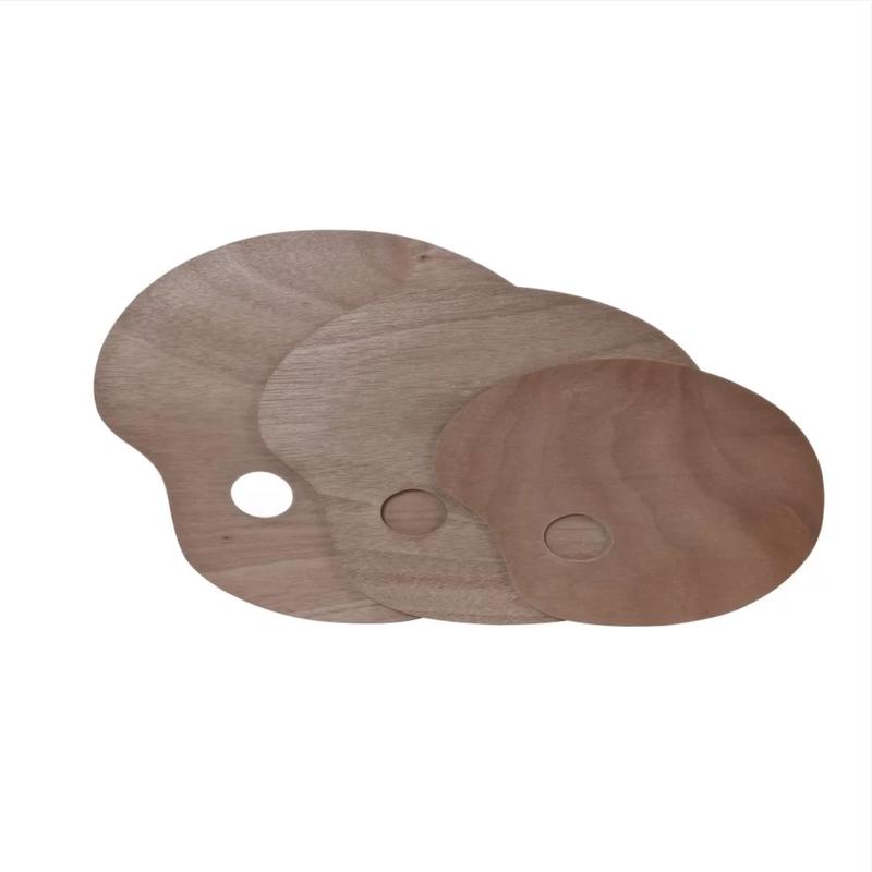 Wooden Palette Oval
