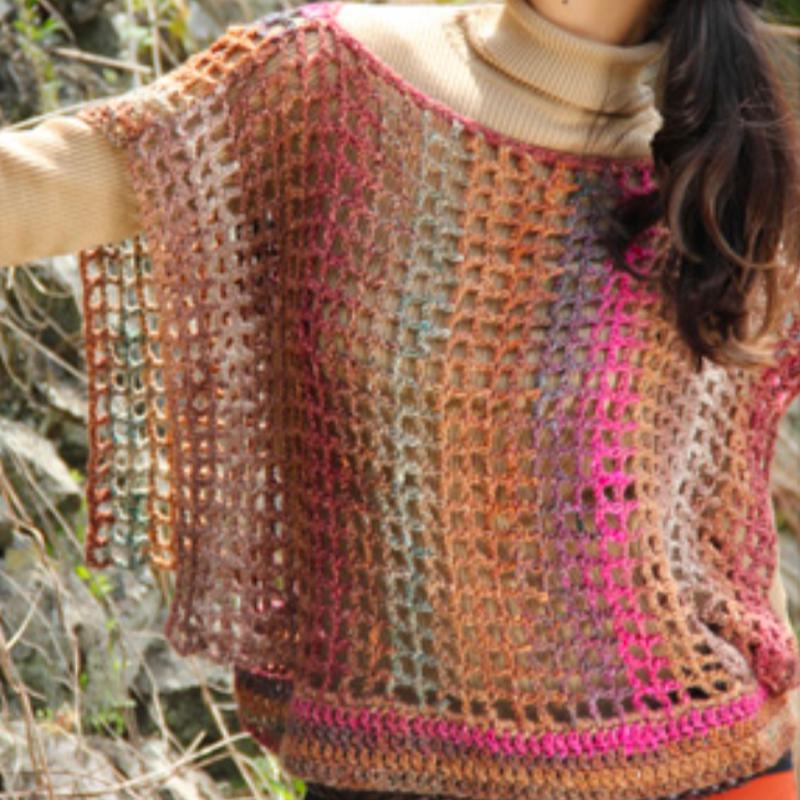 Silk Garden Crochet Sweater Kit