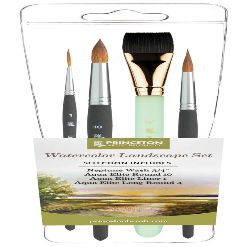 Princeton Watercolour Landscape Brush Set 4