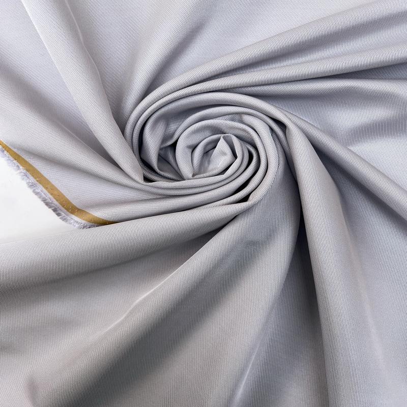 Woven White Purple Blend Fabric