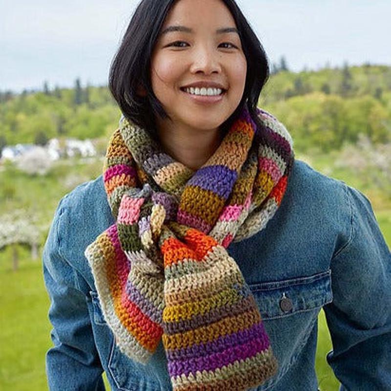 Cloud Crochet Scarf Kit