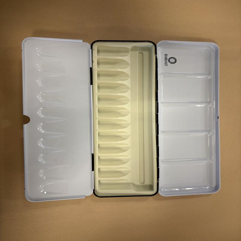 Rembrandt Watercolour Tube Storage Tin 12 x10ml