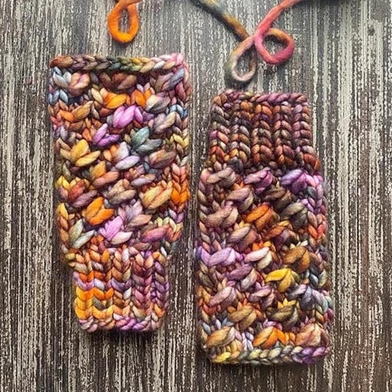Crush Fingerless Mitts Kit