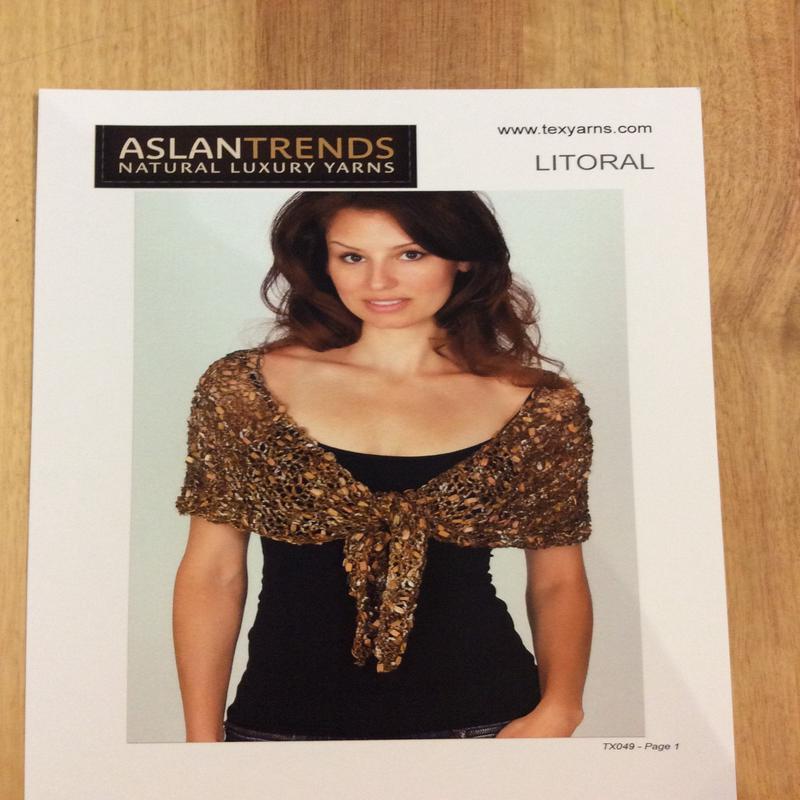 Aslan Litoral Shawl Leaflet Pattern 49