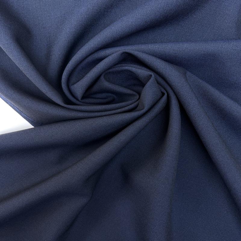 Wool Blue Black Suit Fabric