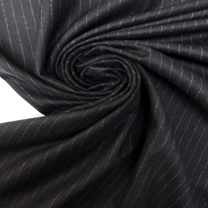 Wool Striped Suit Fabric
