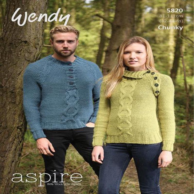 Cable Sweater Aspire 5820