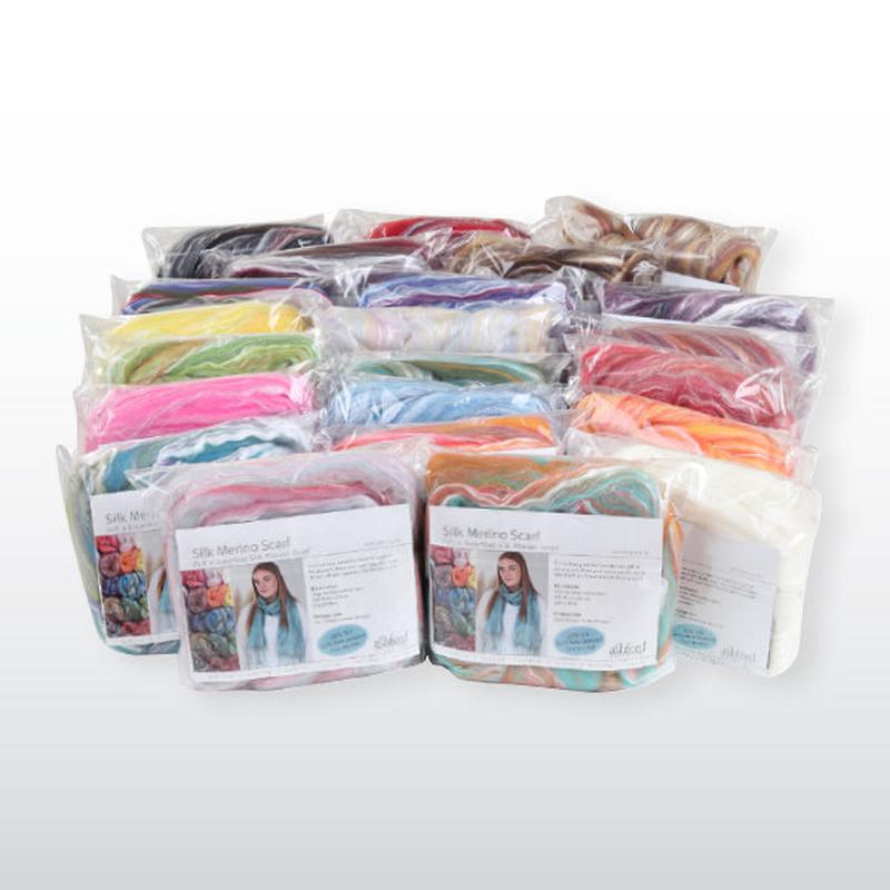 Silk Merino Scarf Kit