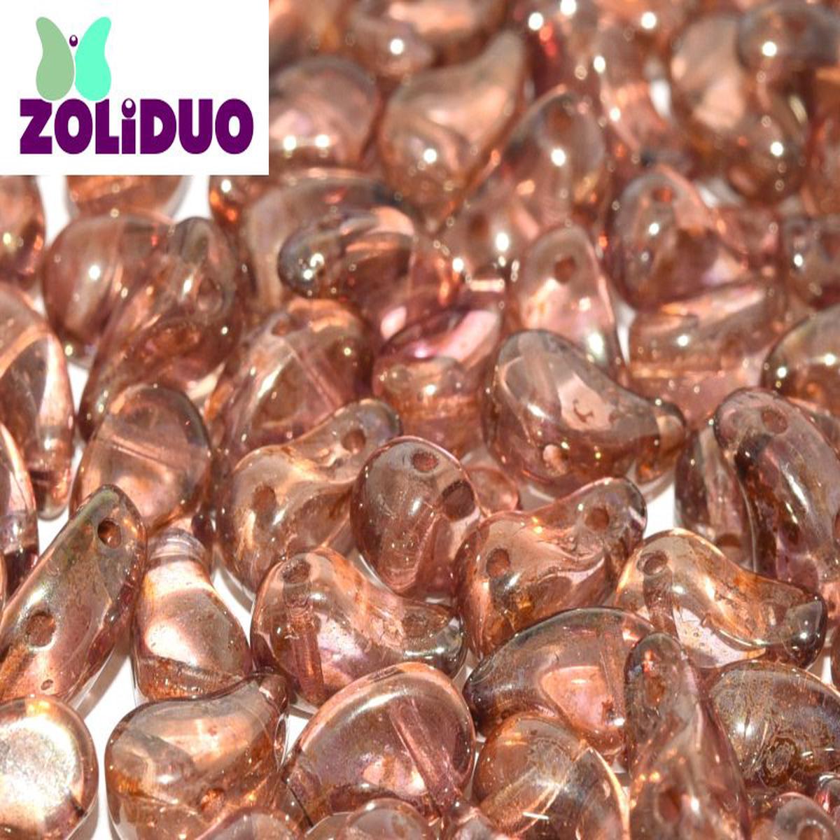 Zoliduo - Transparent Red Lustre - LEFT