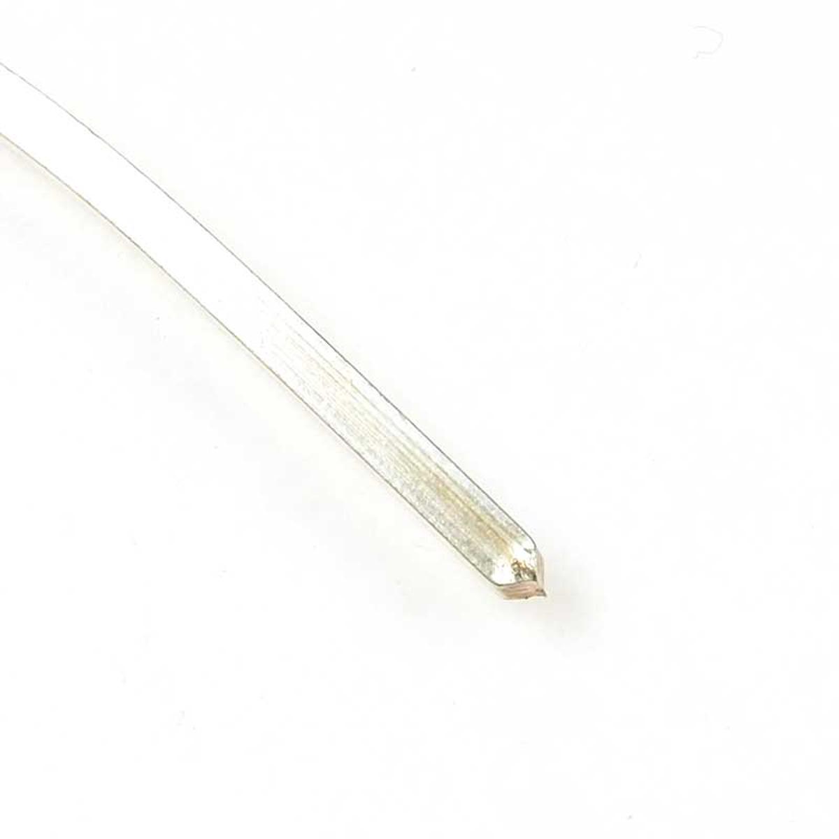 Wire - 2.5mm Square - Fine Silver (6 inches)