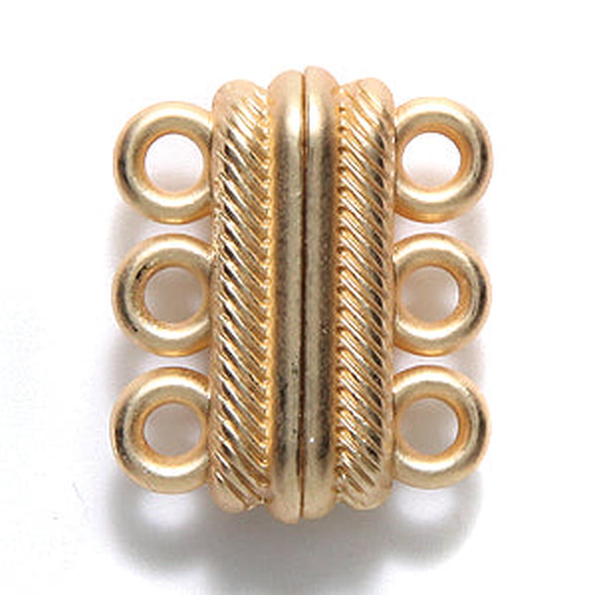 3FI355-HG: Magnetic Clasp 3 Loop SHG 17x20mm-1SE