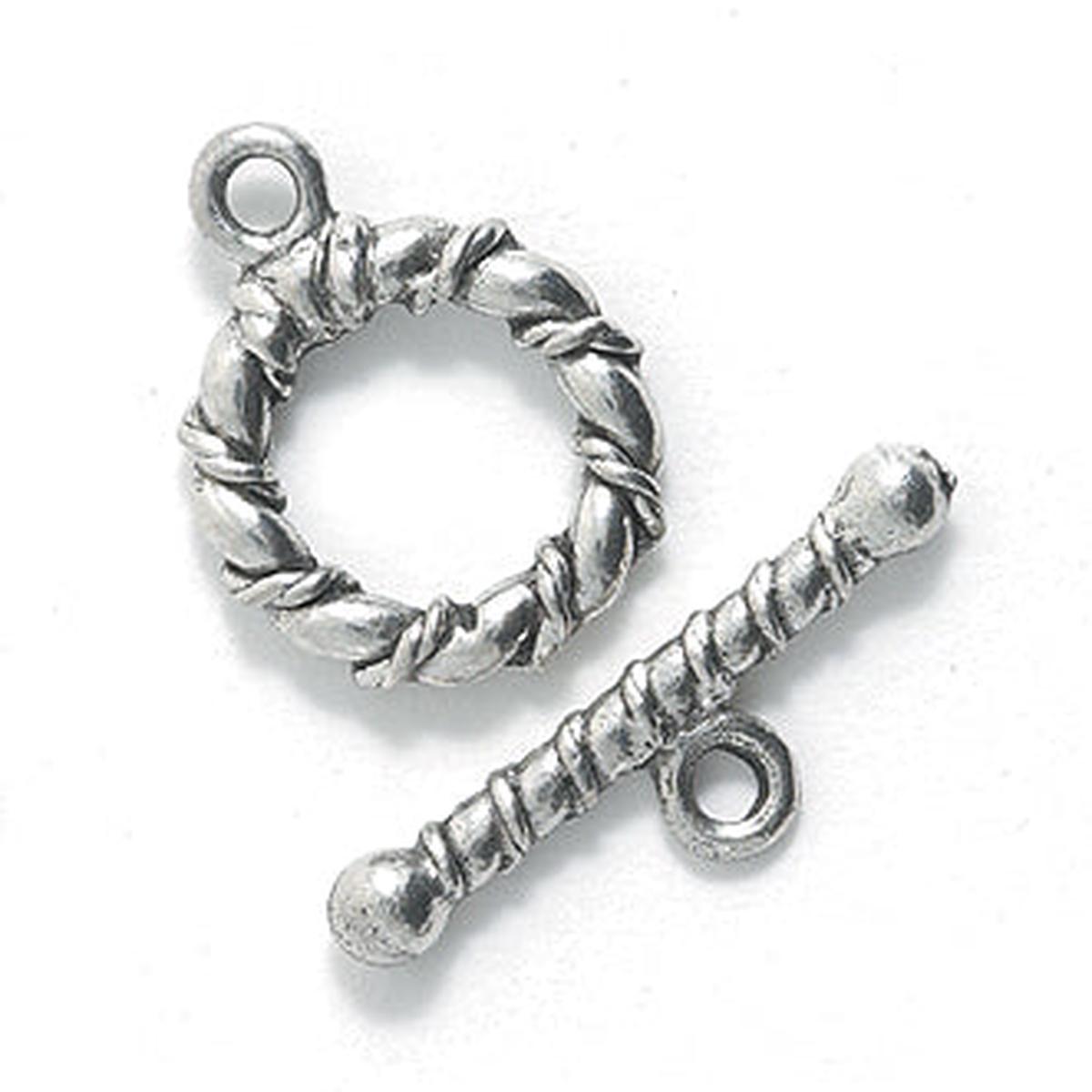 PW594-S: Toggle Ant Pewter 17mm