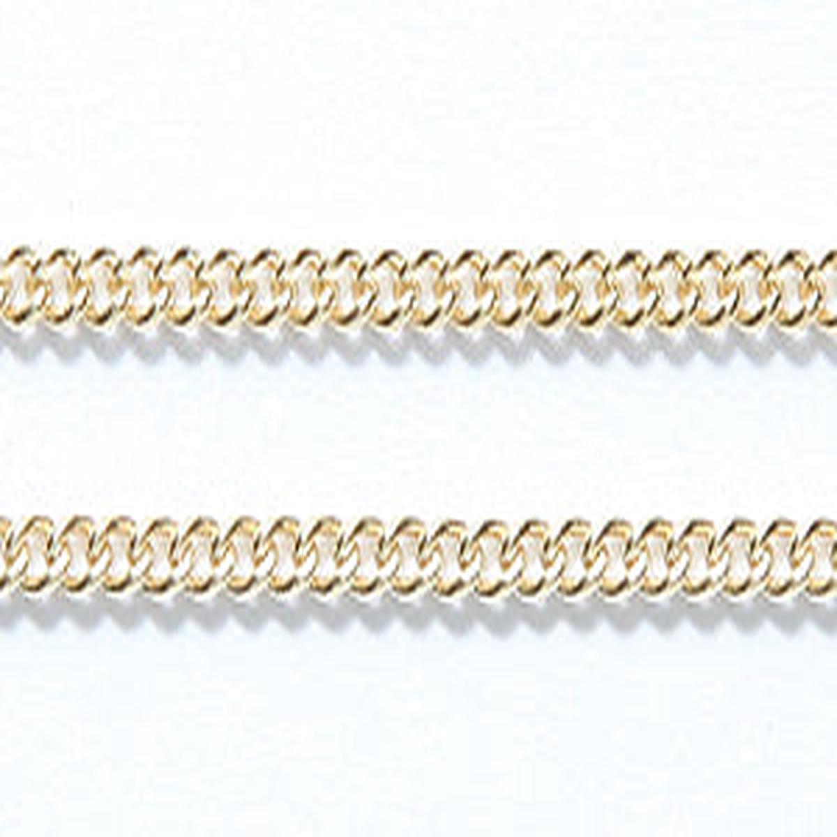10CX1854: Chain 1.5mm Curb Gold 1FT
