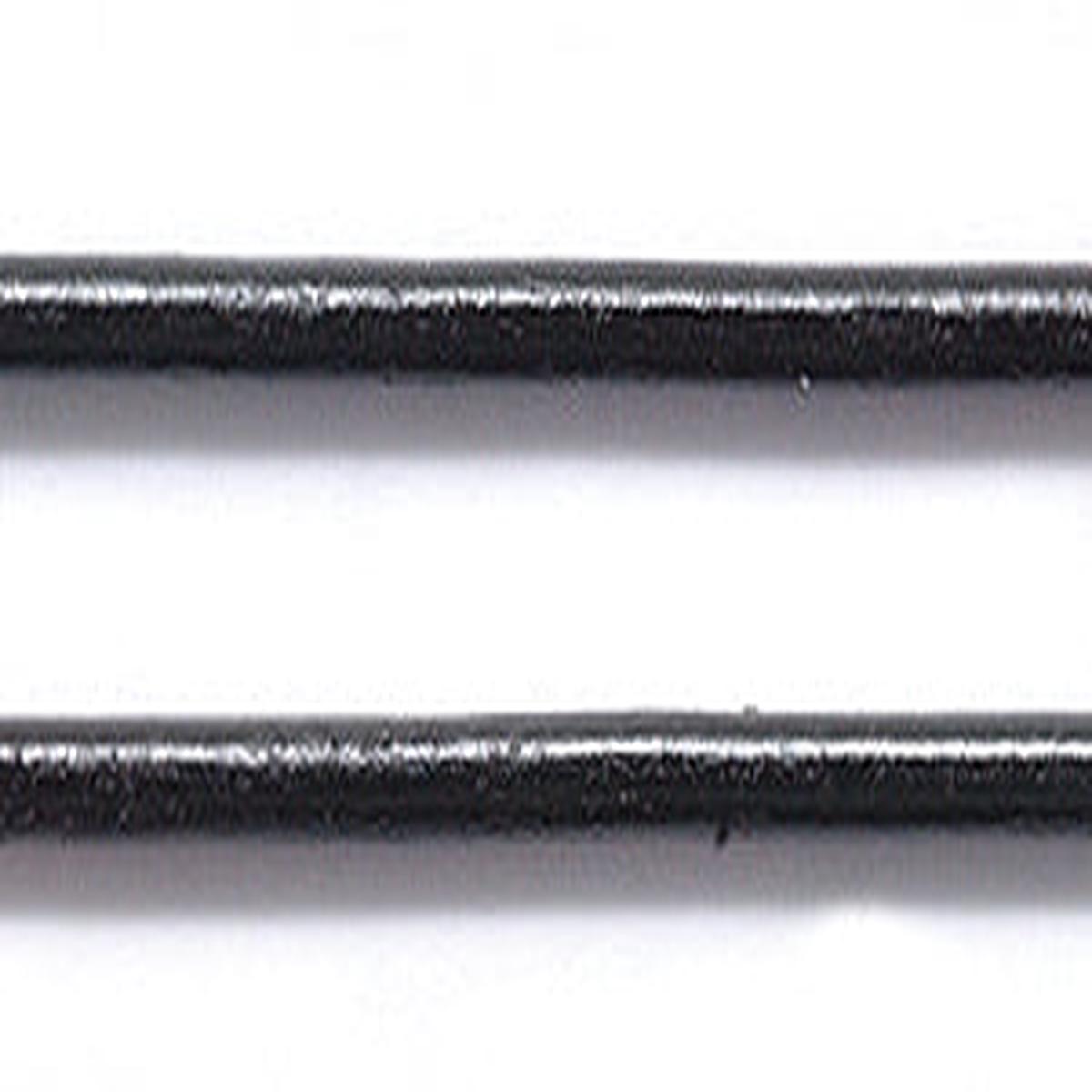 2LC109-50: Greek Leather Cord Black 1.5-2mm 2MTR
