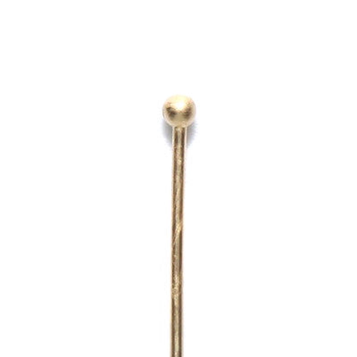 2FI61-2HG: Head Pin 2mm Round 22GA SHG 25PPK