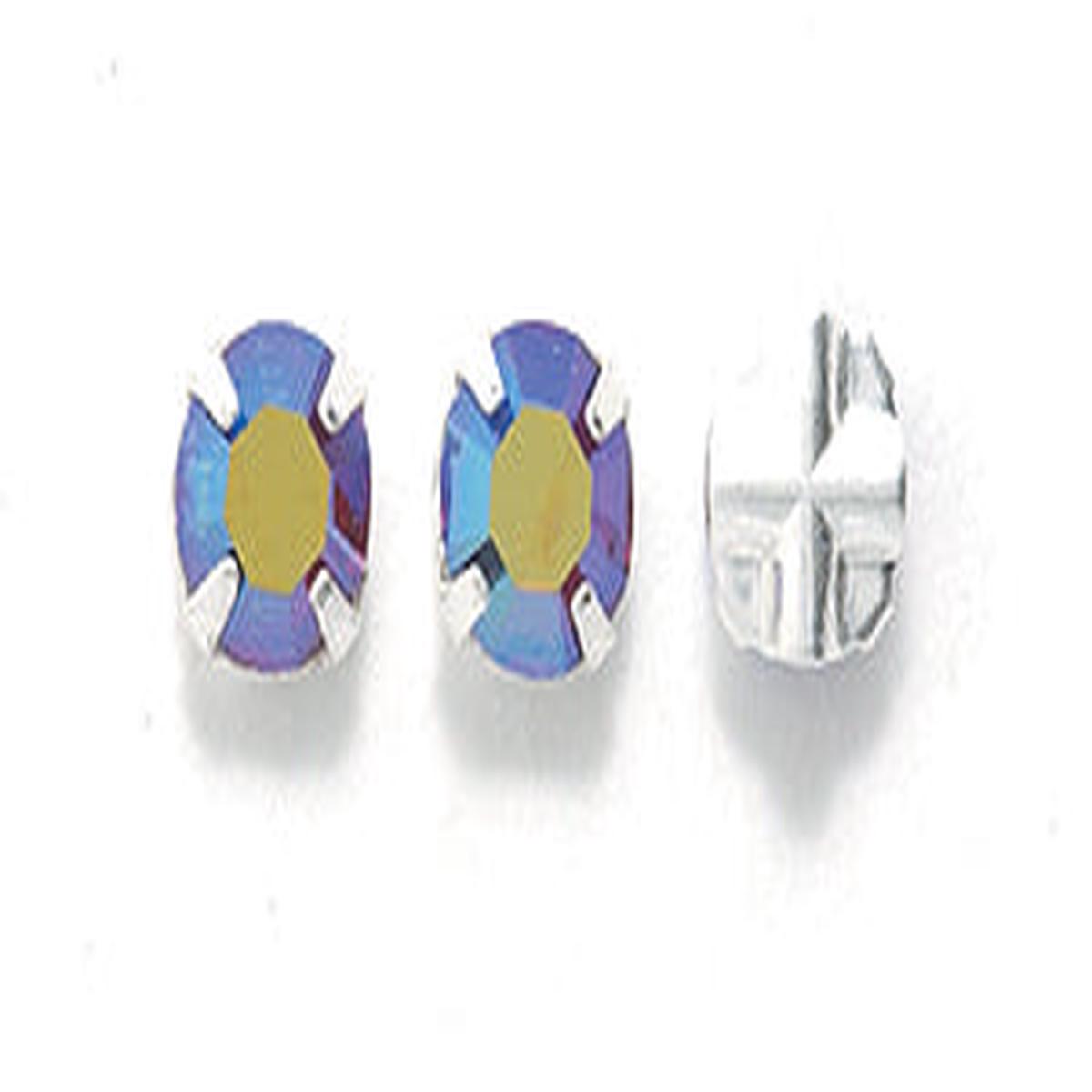 5RH544: Preciosa Rosemontee Siam AB Silver 5mm-144PC