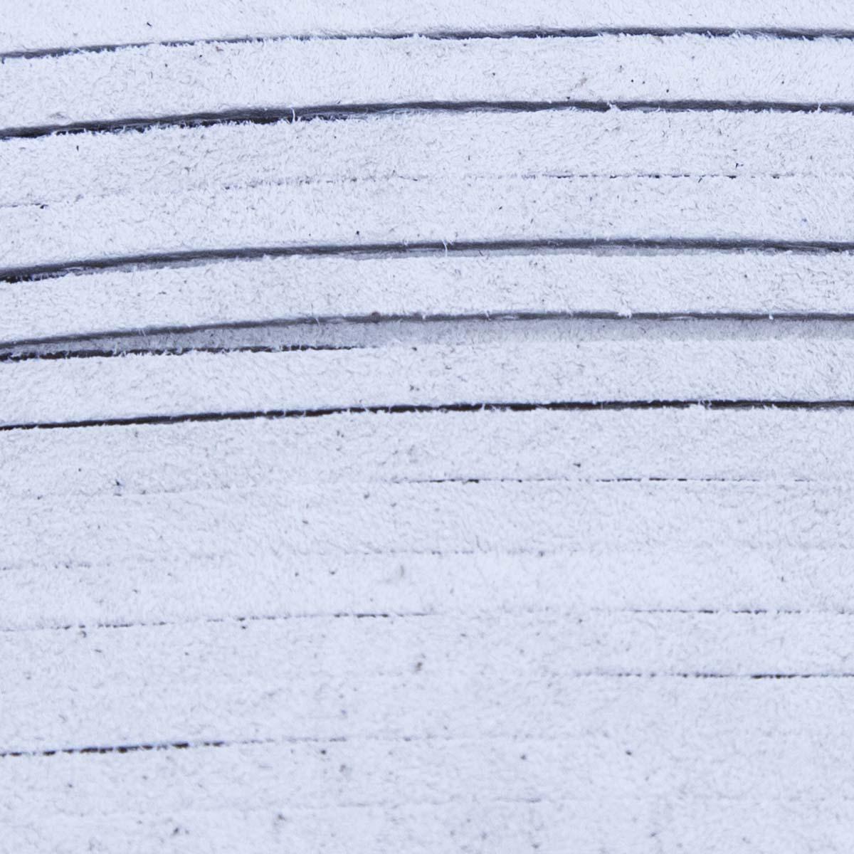 SOS08-2019: Suede Lace Card Ivory 3mm 8yds