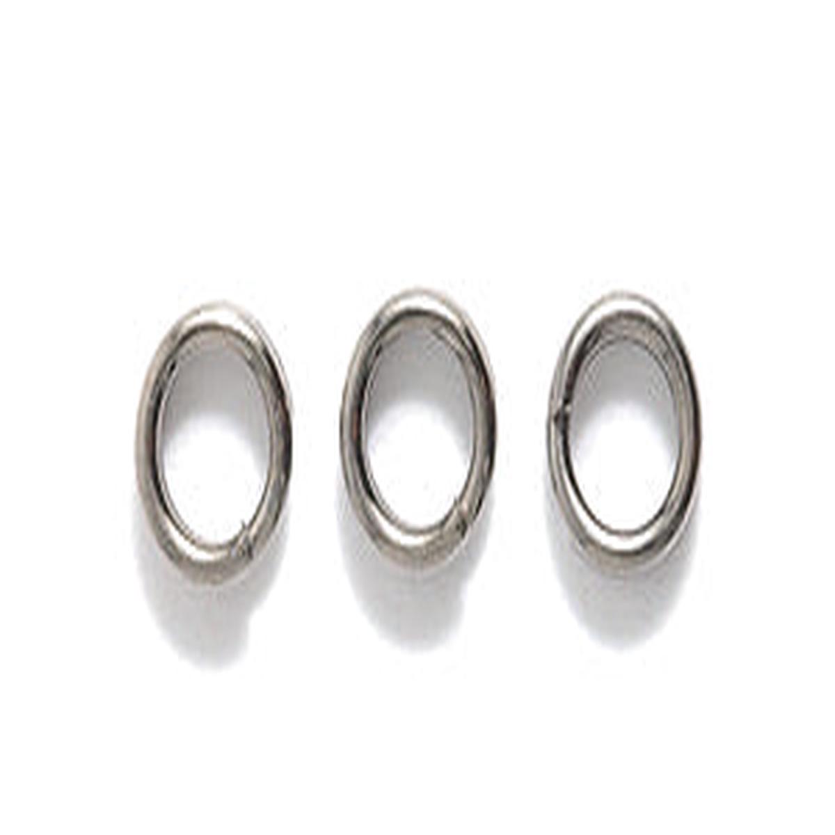 5FI210-GM: Split Ring Black Plated 5mm 50PC/5GM