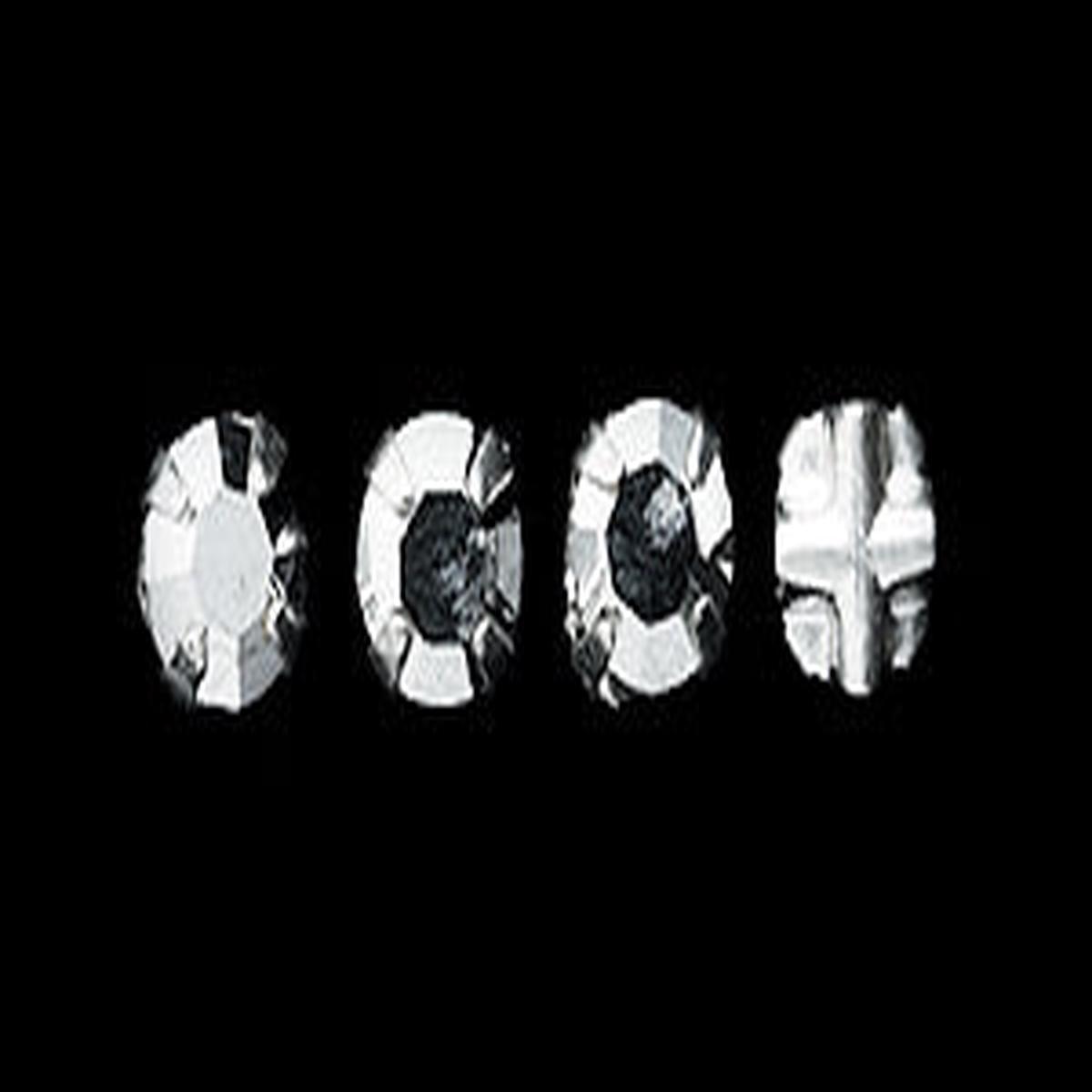 4RH812: Preciosa Rosemontee Labrador Silver 4mm-144PC