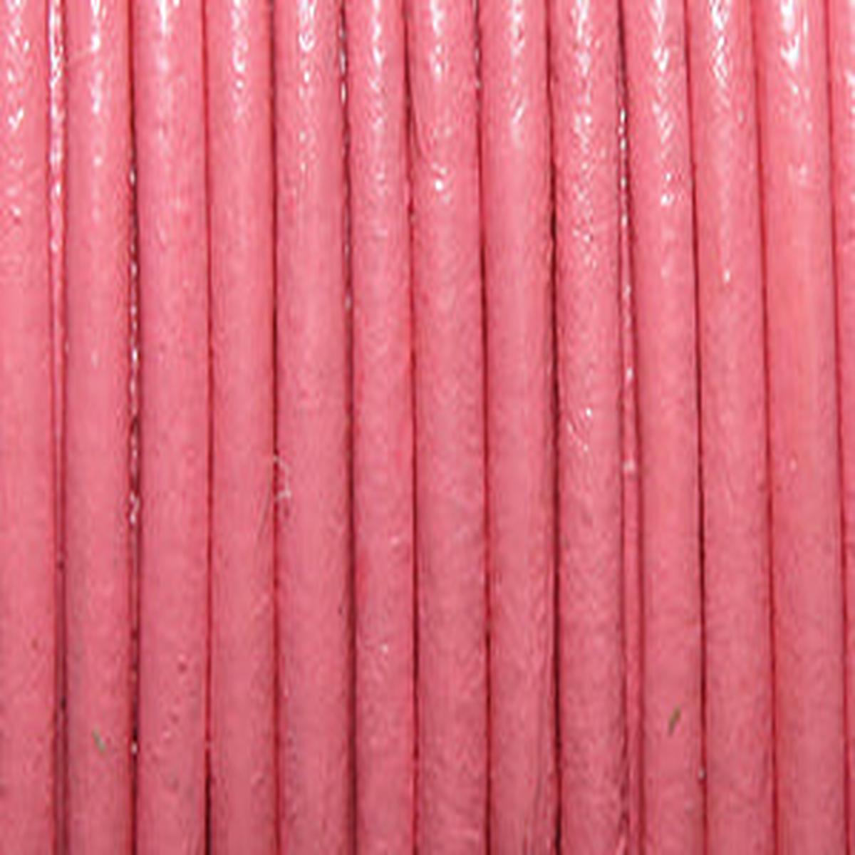 20LC193: Leather Cord Dusty Rose 2mm 25MTR