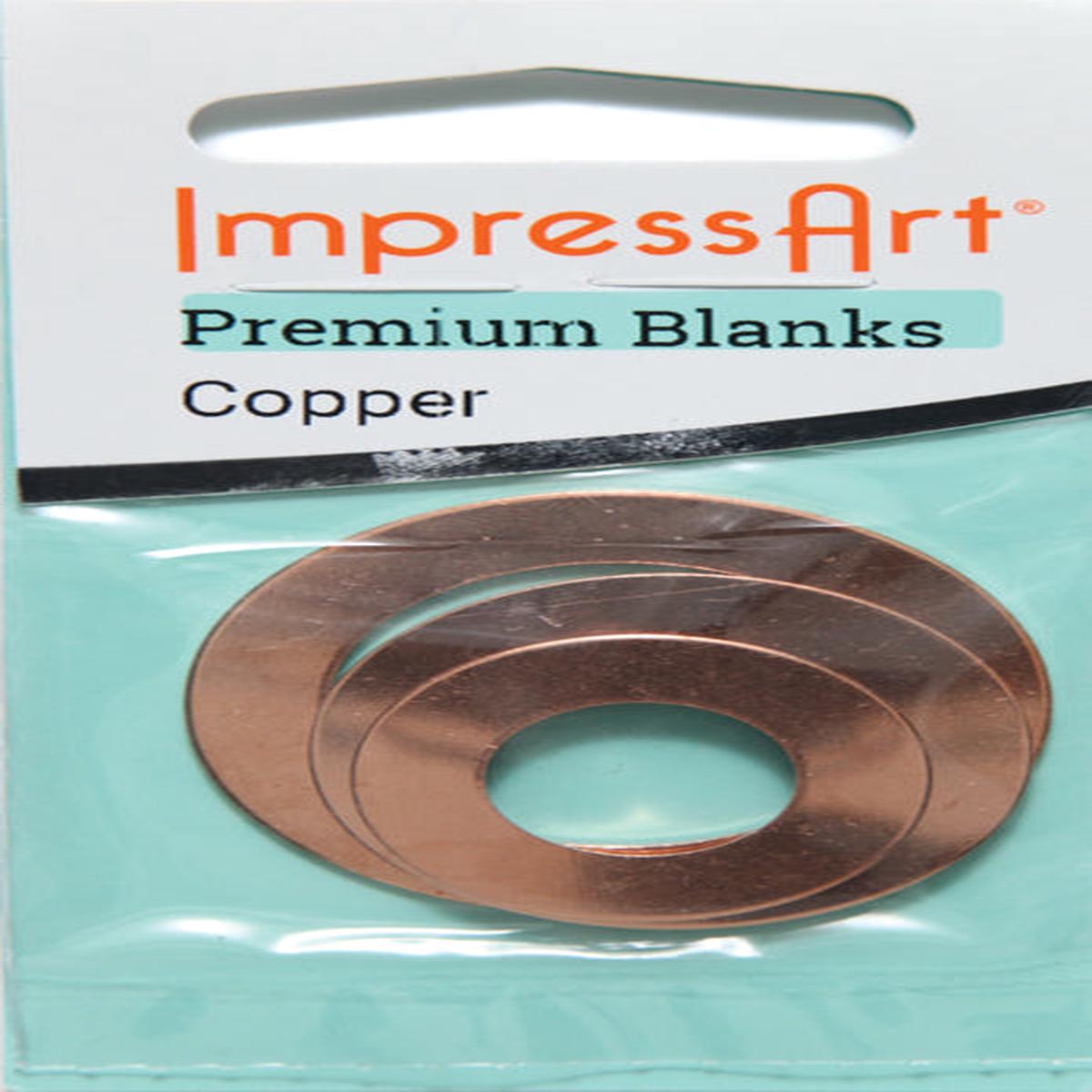 IA03-CP3: Impressart Copper Washer Assorted 3 Piece - Package