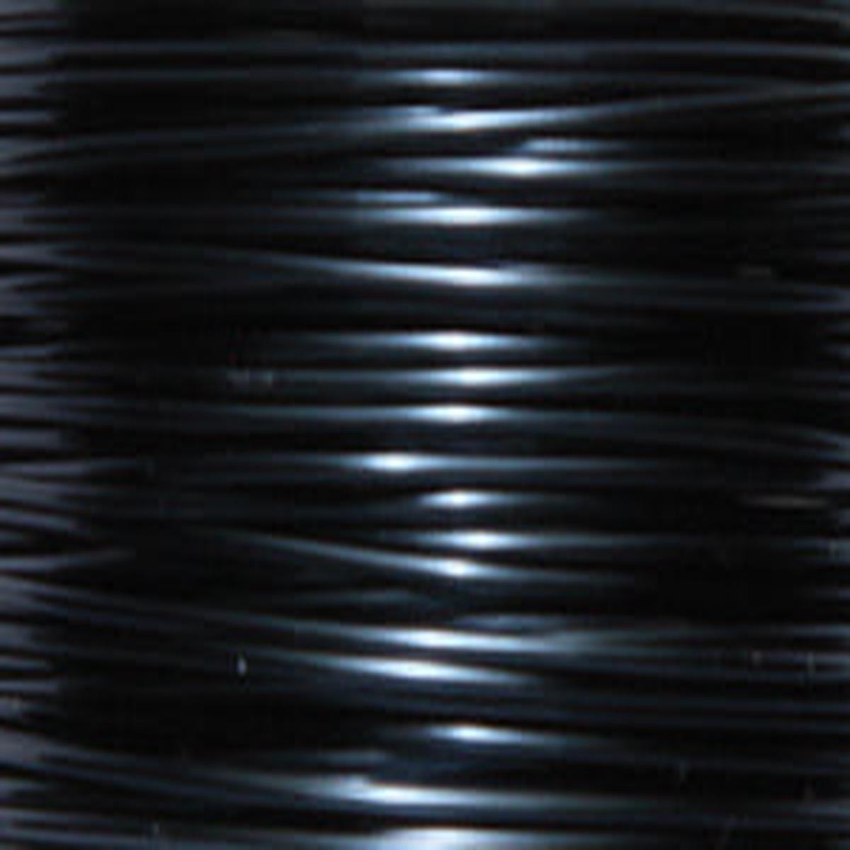 24CW808: Artistic Wire 24 Gauge Silver Plating Hematite 15 Yards