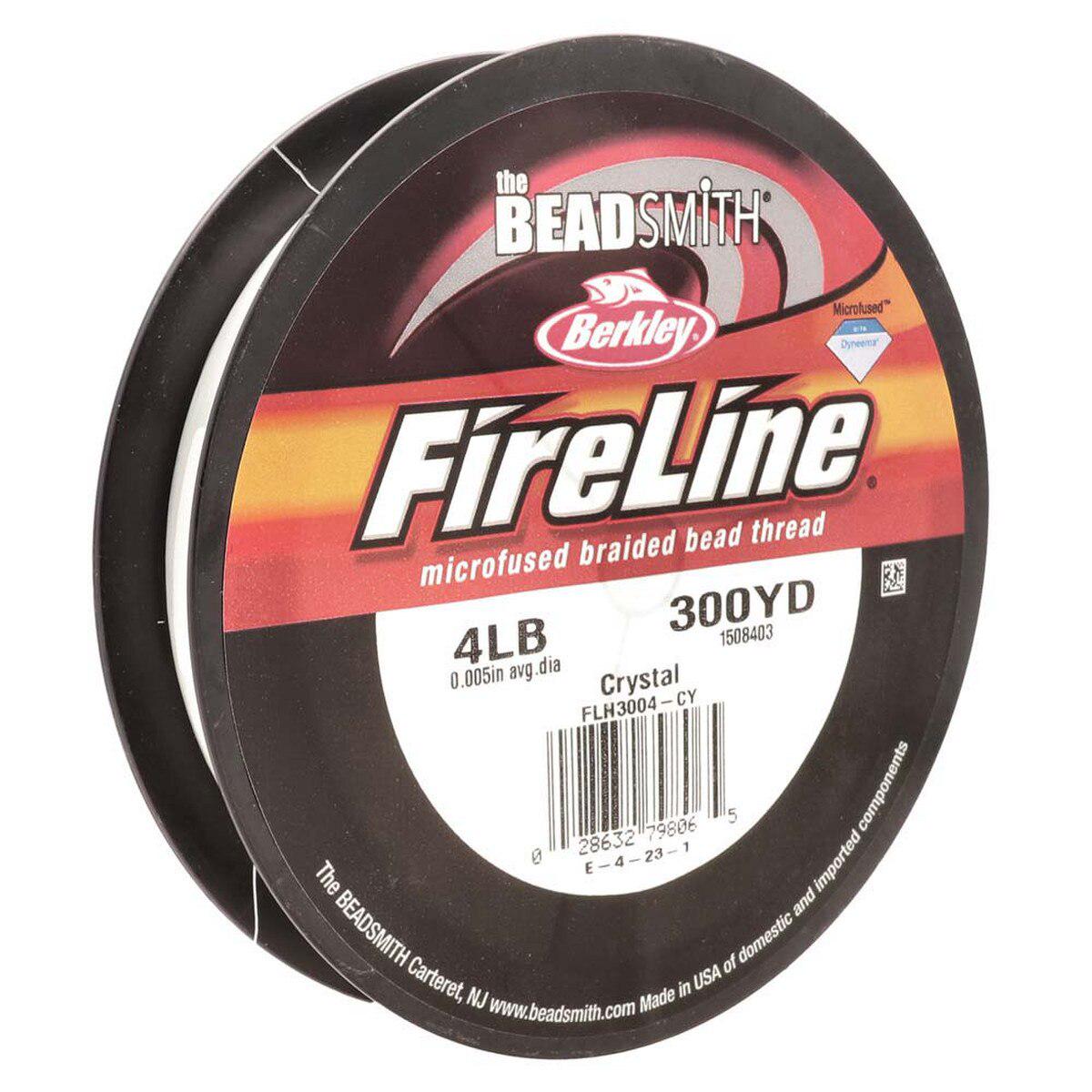 60TN112-300: Fireline Thread Clear 300yd .005in 4lb
