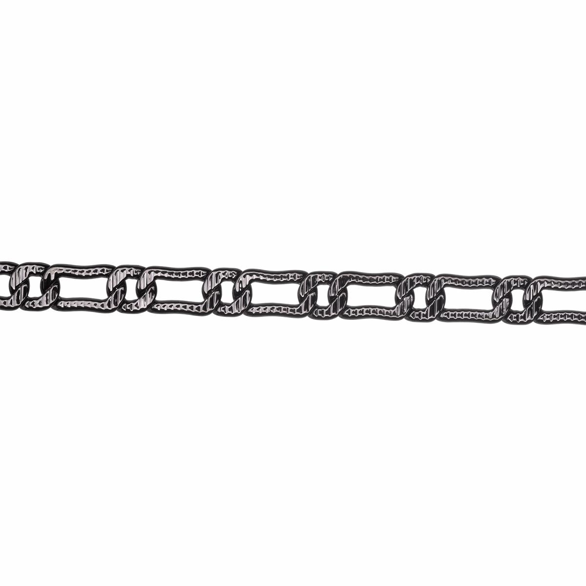 CX943-GM: CHAIN TXTRD PAPERCLIP GNMTL