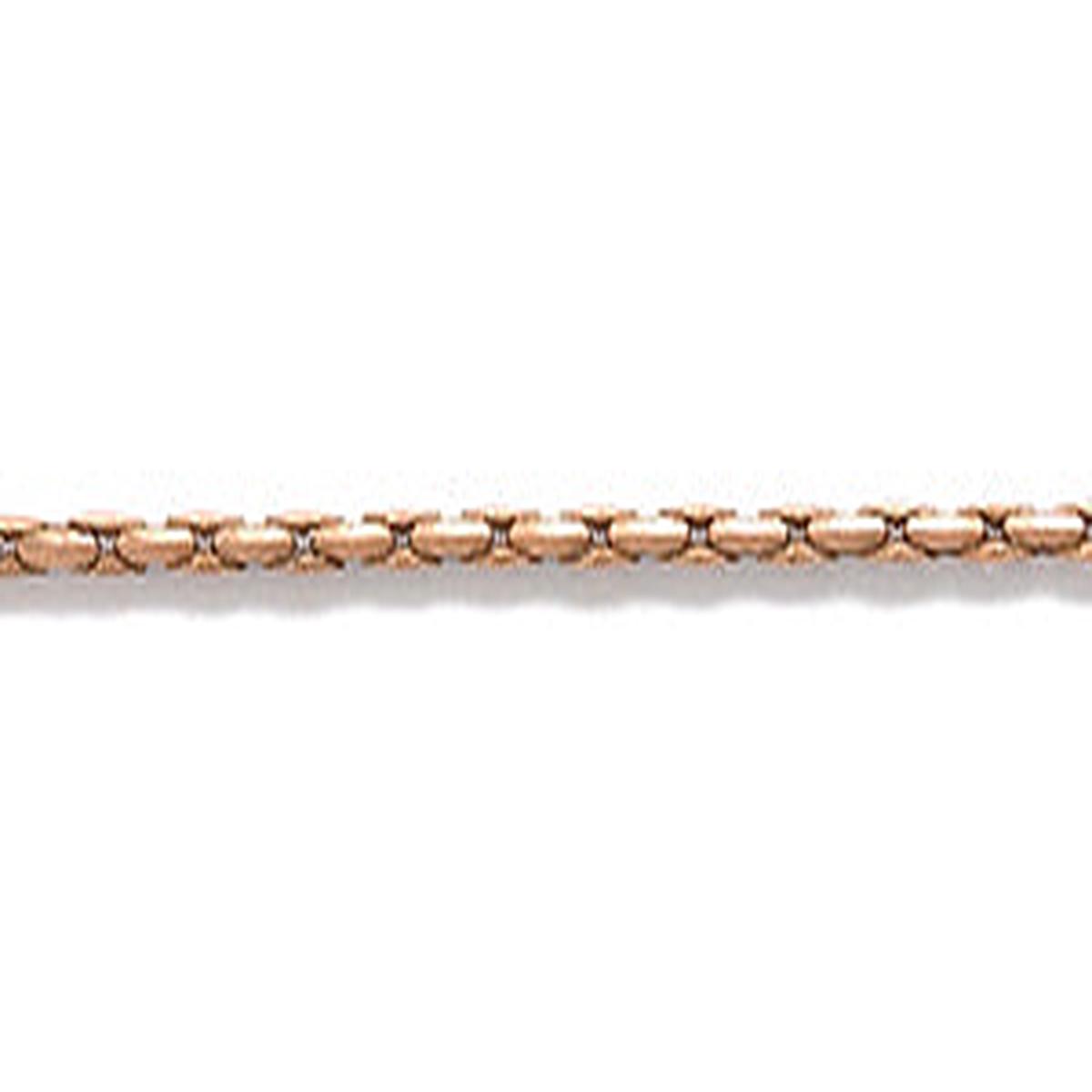 08CX857: Chain Beading ANT CPPR .7-.8mm 1FT