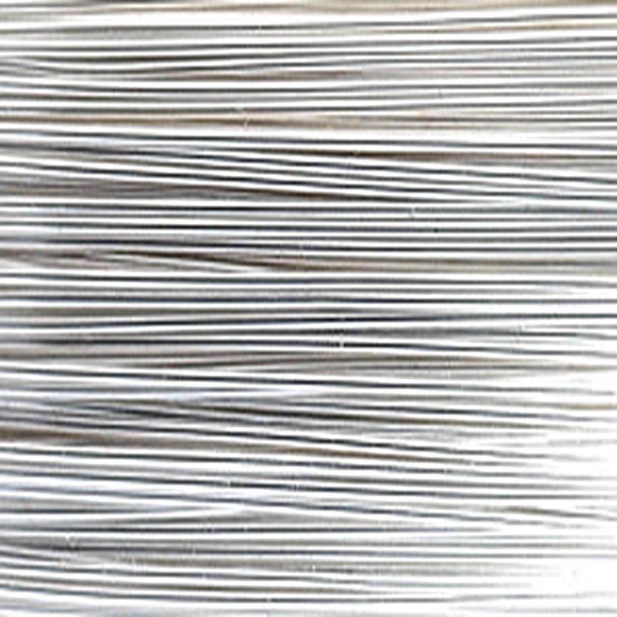 26CW812: Artistic Wire 26 Gauge Tarnish Resistant Silver Plating 30yd