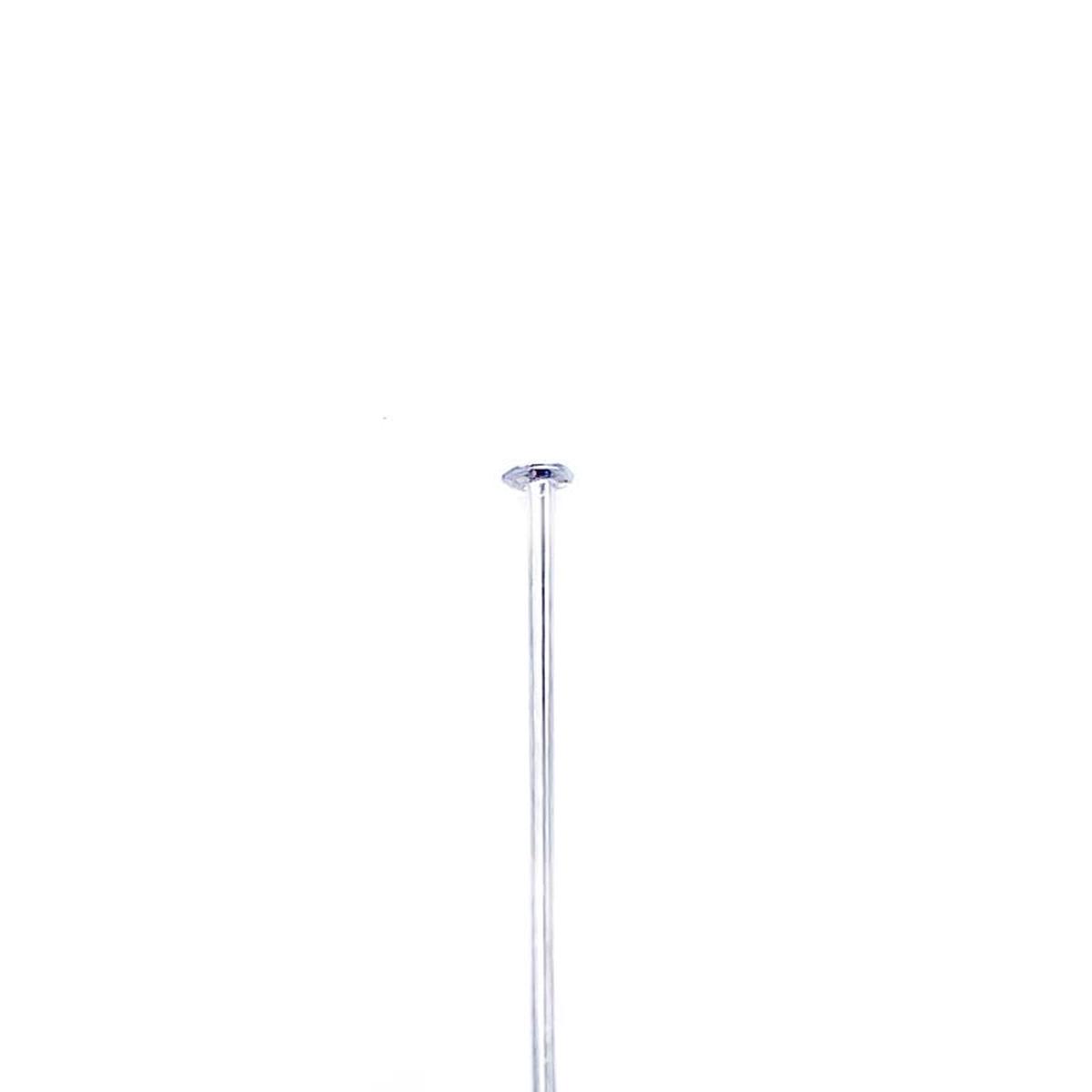 50FI60-S: Head Pin RHODIUM PLT 50mm 2