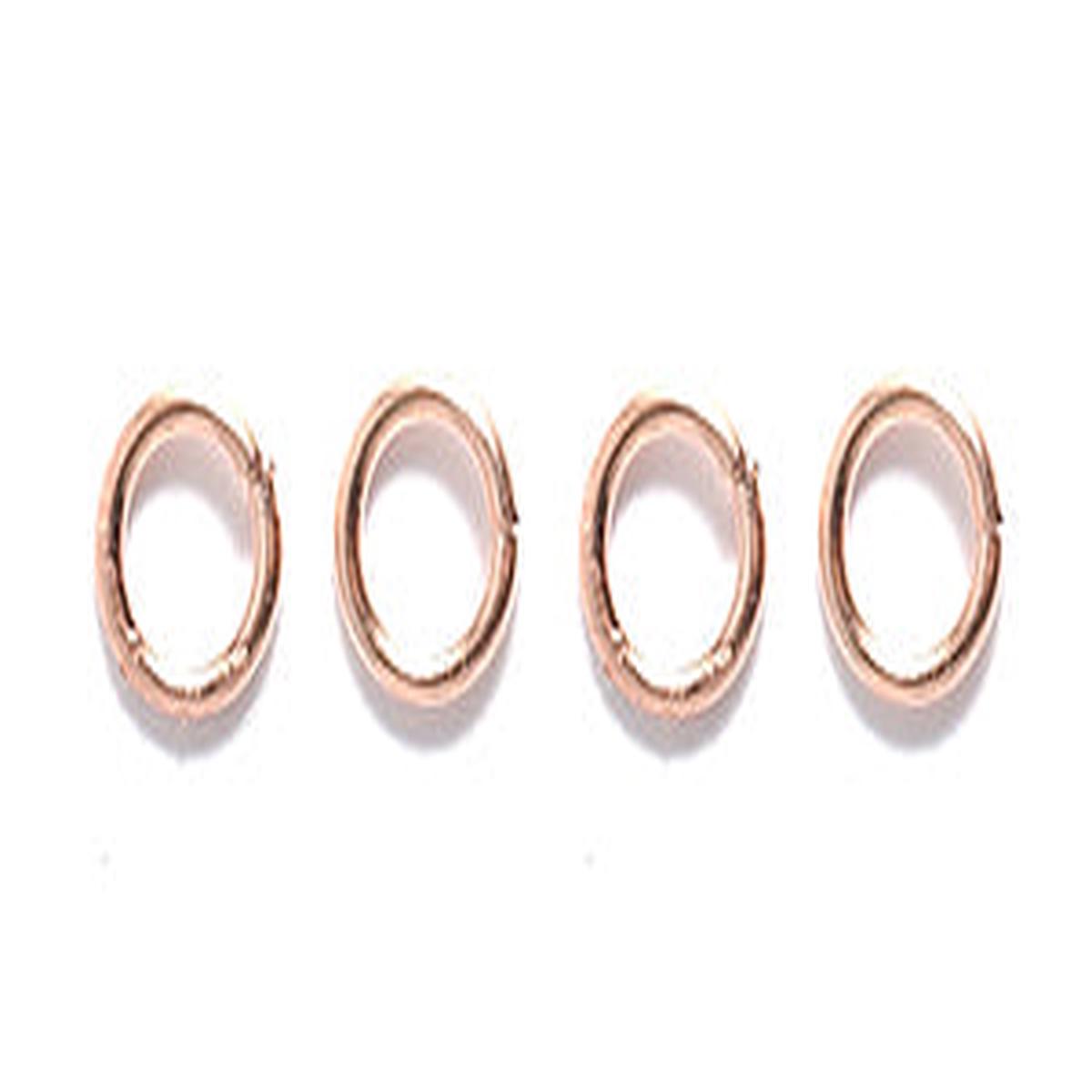 4FI221-C: LIMITED Jump Ring Copper 5mm 18GA - 140PPK/5GM
