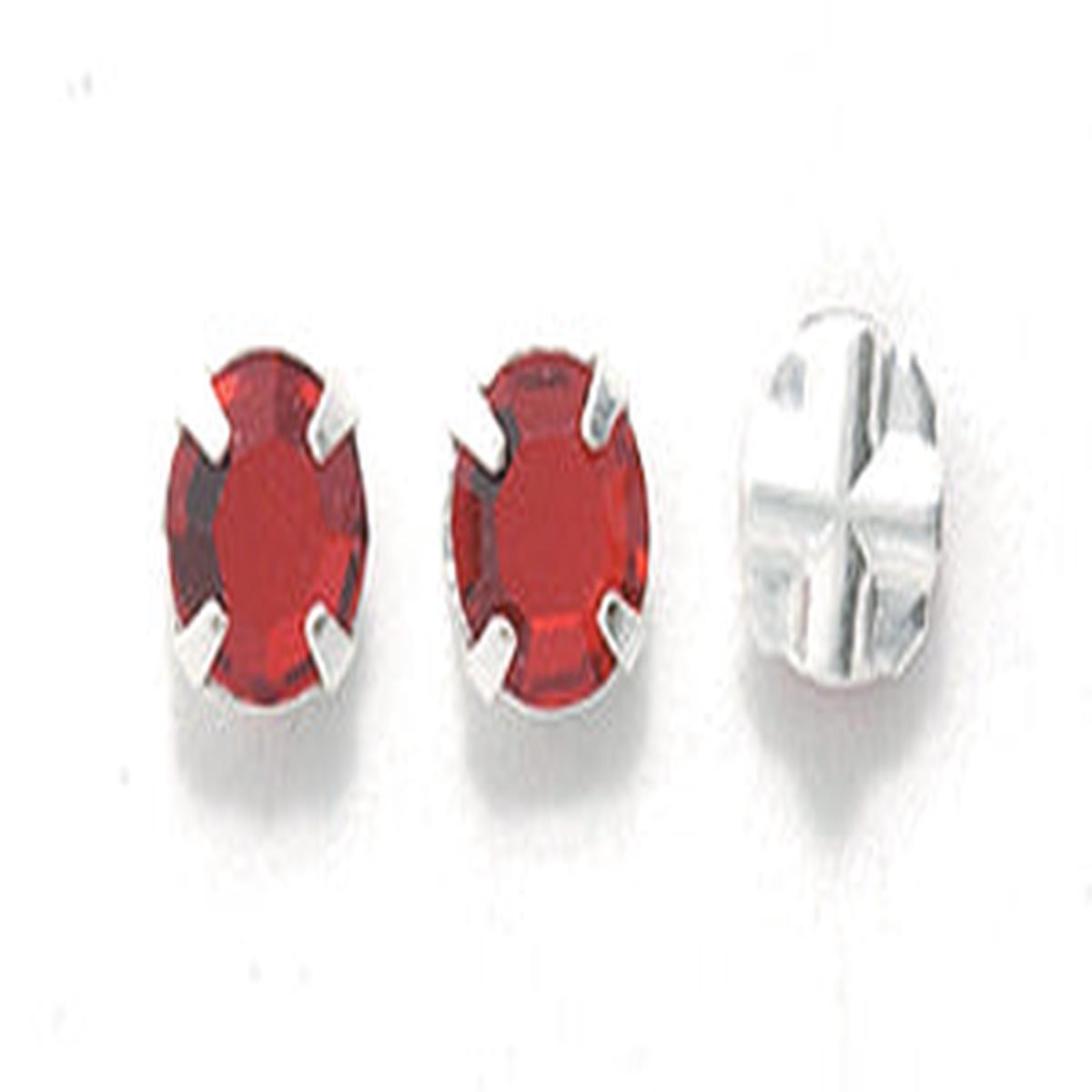 5RH242: Preciosa Rosemontee Lt Siam Silver 5mm-144PC